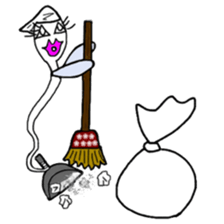 Kimokawa Ghost Bakeko. English Version. sticker #6021793