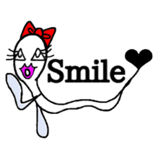 Kimokawa Ghost Bakeko. English Version. sticker #6021798