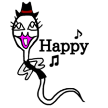 Kimokawa Ghost Bakeko. English Version. sticker #6021802