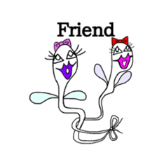 Kimokawa Ghost Bakeko. English Version. sticker #6021805