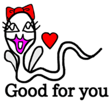 Kimokawa Ghost Bakeko. English Version. sticker #6021807