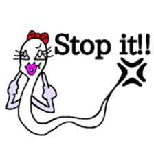 Kimokawa Ghost Bakeko. English Version. sticker #6021809