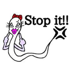 Kimokawa Ghost Bakeko. English Version. sticker #6021809