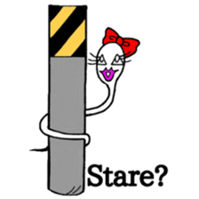 Kimokawa Ghost Bakeko. English Version. sticker #6021811