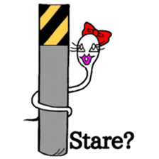 Kimokawa Ghost Bakeko. English Version. sticker #6021811