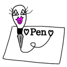 Kimokawa Ghost Bakeko. English Version. sticker #6021812