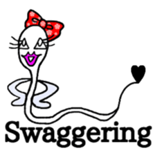 Kimokawa Ghost Bakeko. English Version. sticker #6021813