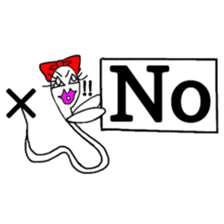 Kimokawa Ghost Bakeko. English Version. sticker #6021814