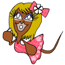 Kimokawa Ghost Bakeko. English Version. sticker #6021816