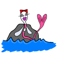 Kimokawa Ghost Bakeko. English Version. sticker #6021817