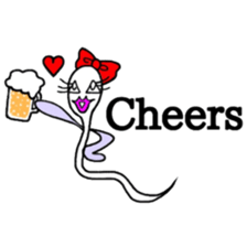 Kimokawa Ghost Bakeko. English Version. sticker #6021818