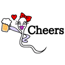 Kimokawa Ghost Bakeko. English Version. sticker #6021818