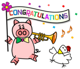 smile & smile (English) sticker #6022428