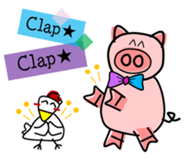 smile & smile (English) sticker #6022431