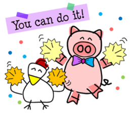 smile & smile (English) sticker #6022452