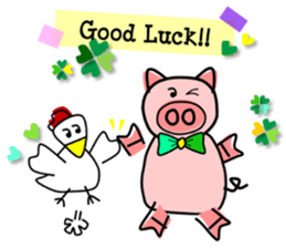 smile & smile (English) sticker #6022453