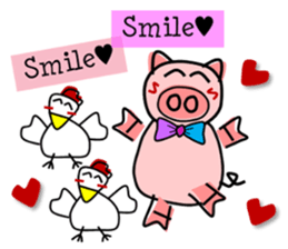 smile & smile (English) sticker #6022454