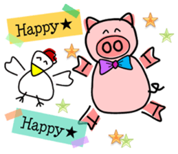 smile & smile (English) sticker #6022455