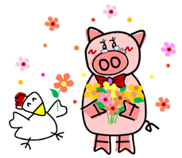 smile & smile (English) sticker #6022460