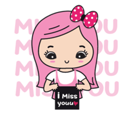 Winny's lovely girl sticker #6022474