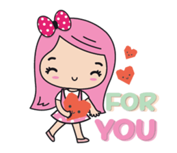 Winny's lovely girl sticker #6022498