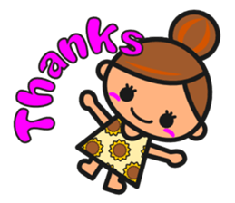 Sakura&Himawari -Eng.- sticker #6022714