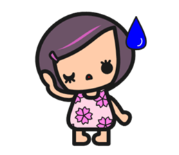 Sakura&Himawari -Eng.- sticker #6022717