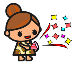 Sakura&Himawari -Eng.- sticker #6022723