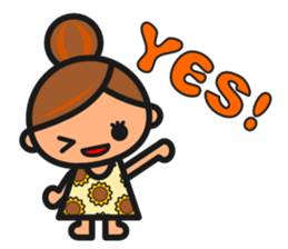 Sakura&Himawari -Eng.- sticker #6022726