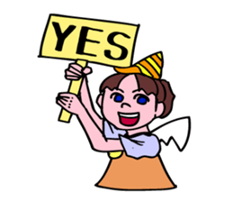 The seven years little witch. sticker #6022870