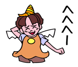 The seven years little witch. sticker #6022872