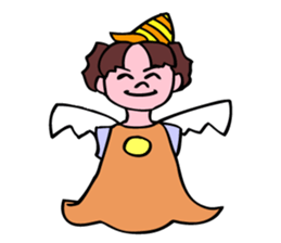 The seven years little witch. sticker #6022873