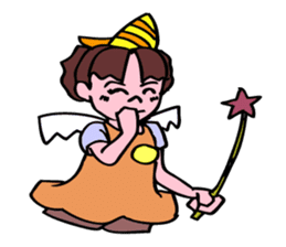 The seven years little witch. sticker #6022882
