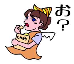 The seven years little witch. sticker #6022883