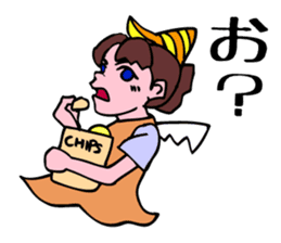 The seven years little witch. sticker #6022883