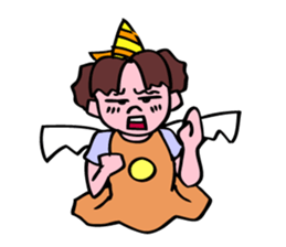 The seven years little witch. sticker #6022887