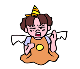 The seven years little witch. sticker #6022887