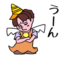 The seven years little witch. sticker #6022891