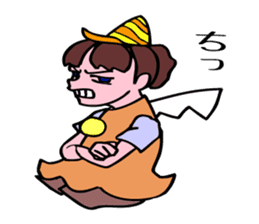 The seven years little witch. sticker #6022898