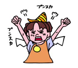 The seven years little witch. sticker #6022899