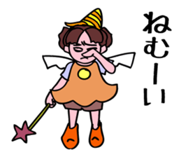 The seven years little witch. sticker #6022901