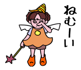 The seven years little witch. sticker #6022901