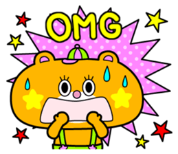 Pop and cute mascot [ENG] sticker #6022988