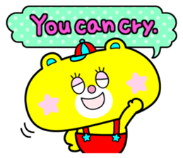 Pop and cute mascot [ENG] sticker #6022990