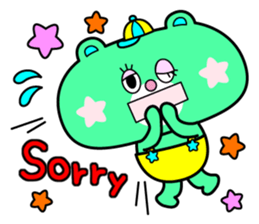 Pop and cute mascot [ENG] sticker #6022992