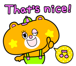 Pop and cute mascot [ENG] sticker #6022993