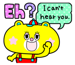 Pop and cute mascot [ENG] sticker #6022995