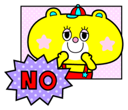 Pop and cute mascot [ENG] sticker #6023000