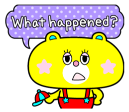 Pop and cute mascot [ENG] sticker #6023010