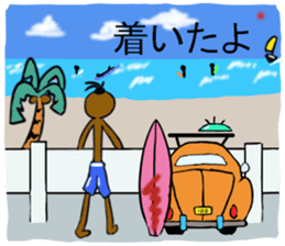 I LOVE SURF sticker #6023293